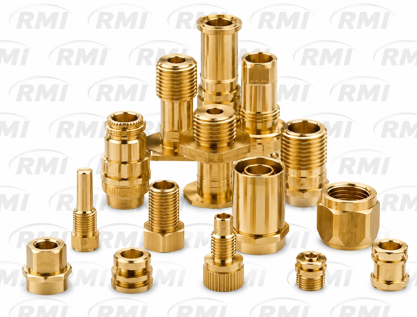 Precision Brass CNC Turned Components