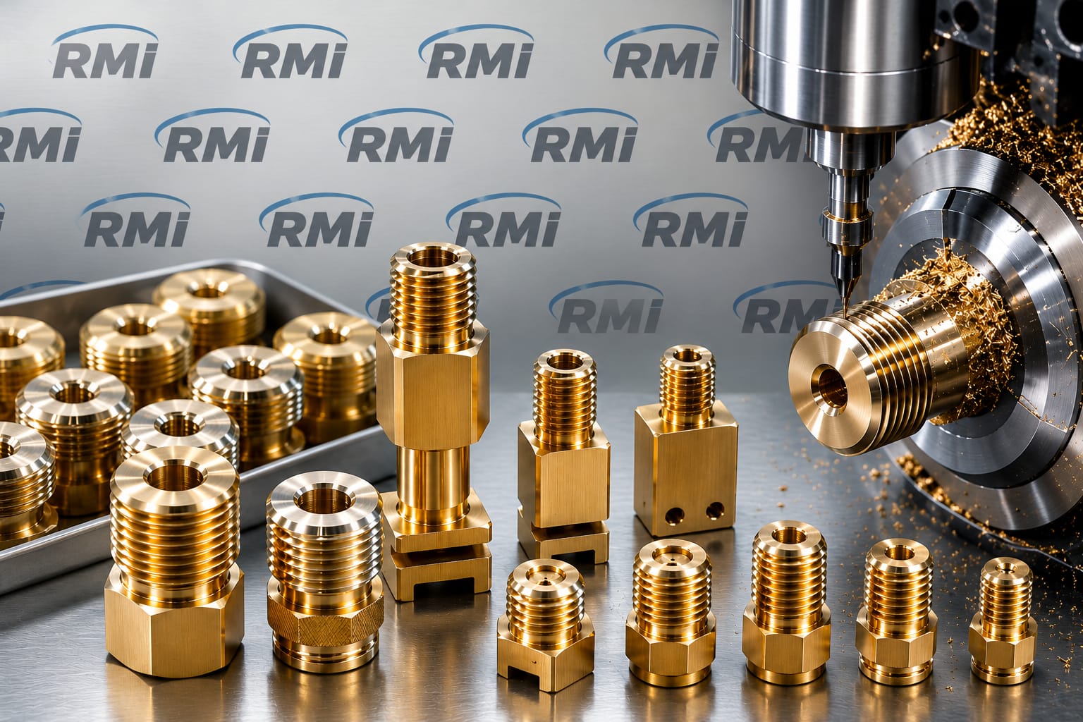 CNC Machining Brass Components at Raj Metal Industries